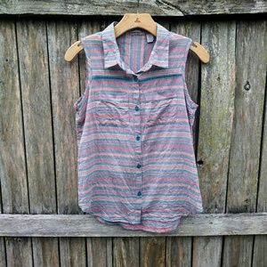 Toad&Co Airbrush Deco Organic Cotton Tank